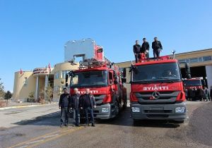 B.Şehir itfaiyesi bölgede 1 numara